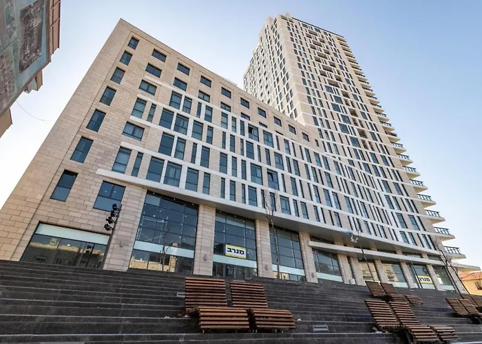 Huisdiervriedelijke Fantastic 1 Bedroom In City Center Jeruzalem