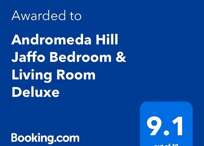 Huisdiervriedelijke Andromeda Hill Jaffo Bedroom & Living Room Deluxe Tel Aviv
